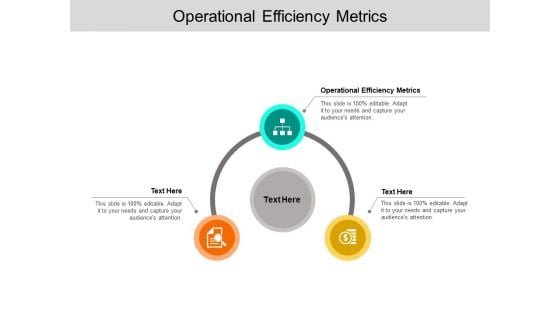 Operational Efficiency Metrics Ppt PowerPoint Presentation Infographics Ideas Cpb Pdf