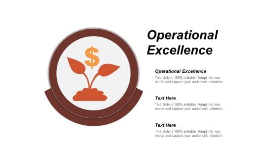 Operational Excellence Ppt Powerpoint Presentation Inspiration Deck Cpb