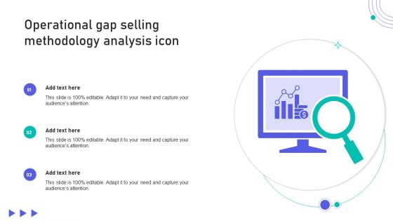 Operational Gap Selling Methodology Analysis Icon Pictures PDF