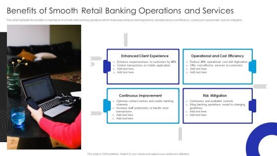 Operational Innovation In Banking Benefits Of Smooth Retail Banking Operations And Services Topics PDF