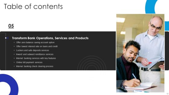 Operational Innovation In Banking Sector Model Ppt PowerPoint Presentation Complete Deck With Slides Slide19