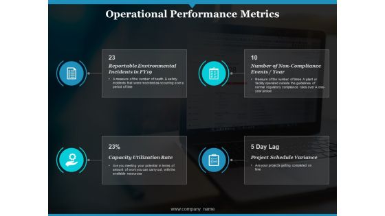 Operational Performance Metrics Ppt PowerPoint Presentation Ideas Background Image