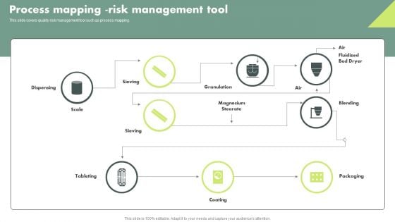 Operational Quality Assurance Process Mapping Risk Management Tool Pictures PDF