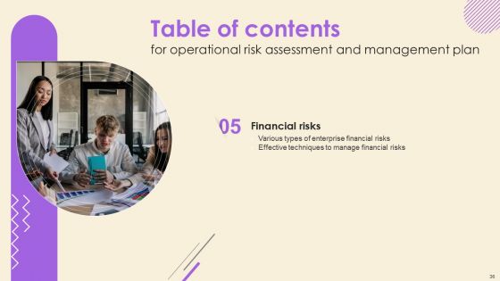 Operational Risk Assessment And Management Plan Ppt PowerPoint Presentation Complete Deck With Slides