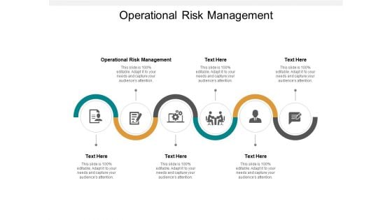 Operational Risk Management Ppt PowerPoint Presentation Infographics Cpb
