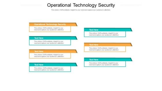 Operational Technology Security Ppt PowerPoint Presentation Professional Show Cpb Pdf