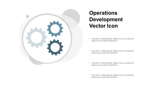 Operations Development Vector Icon Ppt PowerPoint Presentation Styles Brochure