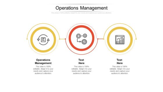 Operations Management Ppt PowerPoint Presentation File Graphics Example Cpb