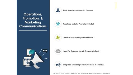 Operations Promotion And Marketing Communications Ppt PowerPoint Presentation Infographics Graphics Template Operations Promotion And Marketing Communications Ppt PowerPoint Presentation Infographics Graphics Template