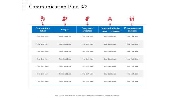 Opportunity Of Project Management Communication Plan Team Ppt Professional Inspiration PDF