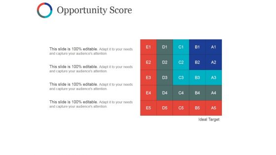 Opportunity Score Ppt PowerPoint Presentation Inspiration Example File