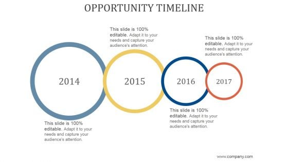 Opportunity Timeline Ppt PowerPoint Presentation Images