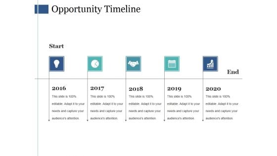 Opportunity Timeline Ppt PowerPoint Presentation Professional Slides