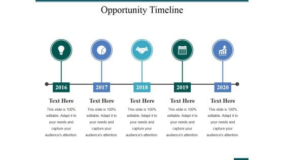 Opportunity Timeline Ppt PowerPoint Presentation Visual Aids Background Images