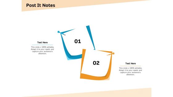 Optimization Of Water Usage Post It Notes Ppt Ideas Picture PDF