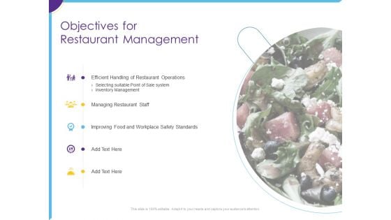 Optimization Restaurant Operations Objectives For Restaurant Management Background PDF Optimization Restaurant Operations Objectives For Restaurant Management Background PDF