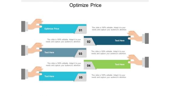 Optimize Price Ppt PowerPoint Presentation Show Graphics Example Cpb