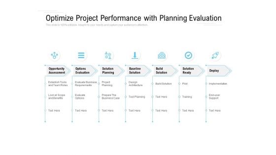 Optimize Project Performance With Planning Evaluation Ppt PowerPoint Presentation Summary Demonstration Optimize Project Performance With Planning Evaluation Ppt PowerPoint Presentation Summary Demonstration