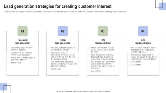 Optimizing Consumer Lead Nurturing Procedure Lead Generation Strategies For Creating Customer Formats PDF Optimizing Consumer Lead Nurturing Procedure Lead Generation Strategies For Creating Customer Formats PDF