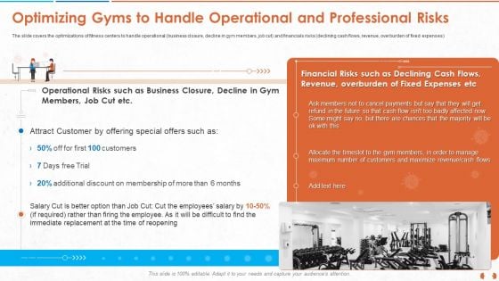 Optimizing Gyms To Handle Operational And Professional Risks Pictures PDF