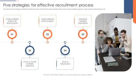 Optimizing Hiring Process Five Strategies For Effective Recruitment Process Guidelines PDF