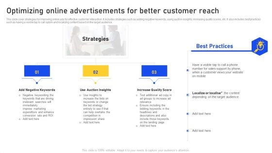 Optimizing Online Advertisements For Better Customer Reach Download PDF