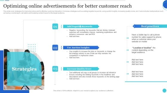 Optimizing Online Advertisements For Better Customer Reach Pictures PDF