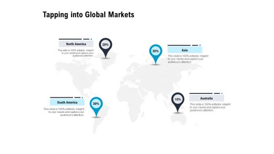 Optimizing The Marketing Operations To Drive Efficiencies Tapping Into Global Markets Infographics PDF