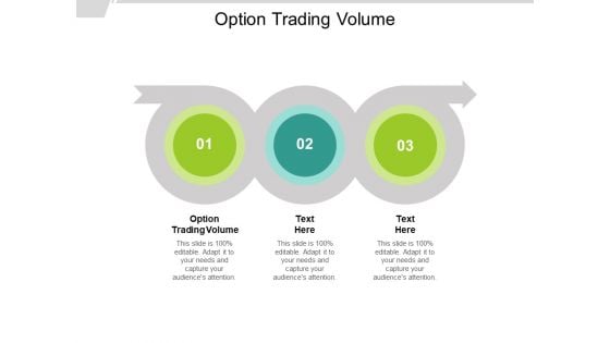 Option Trading Volume Ppt PowerPoint Presentation Styles Master Slide Cpb