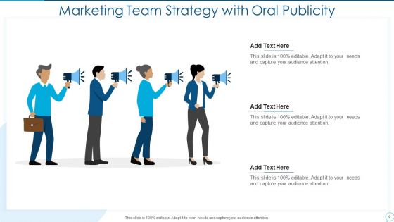 Oral Publicity Advertising Icon Ppt PowerPoint Presentation Complete Deck With Slides