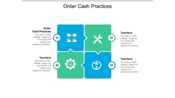 Order Cash Practices Ppt PowerPoint Presentation Ideas Graphics Tutorials Cpb Pdf