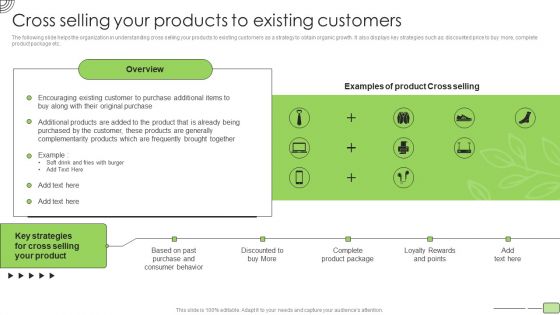 Organic Business Growth Strategies Cross Selling Your Products To Existing Customers Sample PDF Organic Business Growth Strategies Cross Selling Your Products To Existing Customers Sample PDF