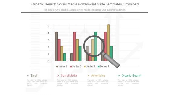 Organic Search Social Media Powerpoint Slide Templates Download