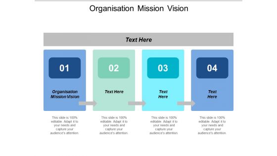 Organisation Mission Vision Ppt PowerPoint Presentation Portfolio Slide Download Cpb