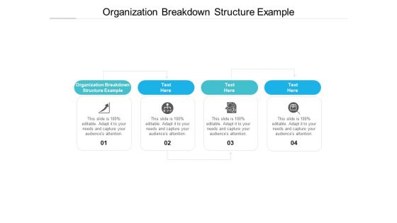 Organization Breakdown Structure Example Ppt PowerPoint Presentation Infographic Template Design Ideas Cpb