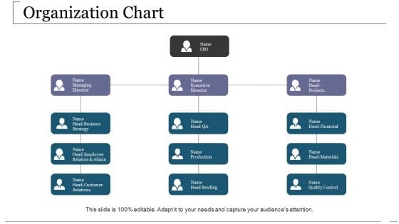 Organization Chart Ppt PowerPoint Presentation Ideas Inspiration