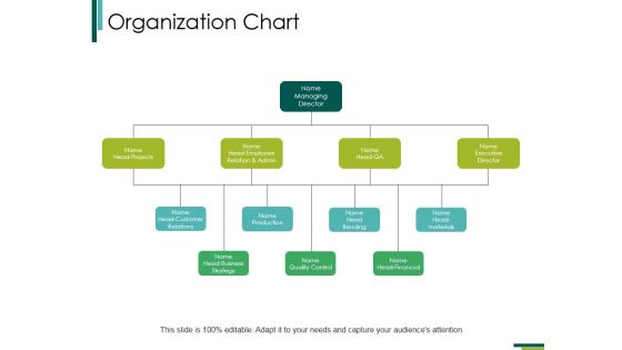 Organization Chart Ppt PowerPoint Presentation Infographic Template Files