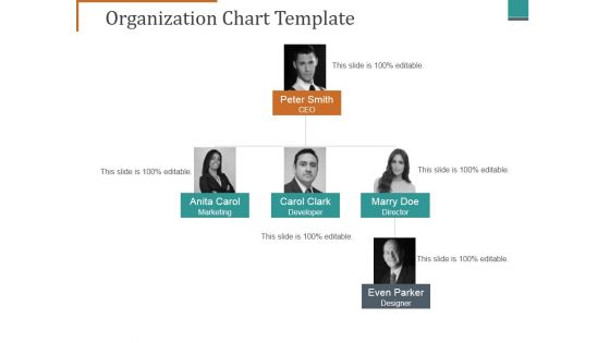 Organization Chart Template Ppt PowerPoint Presentation File Topics