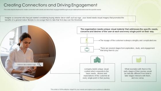 Organization DAM Services Creating Connections And Driving Engagement Icons PDF