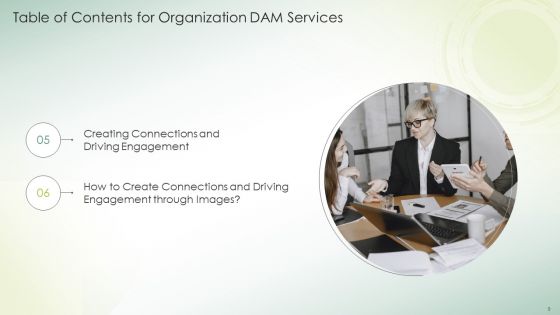 Organization DAM Services Ppt PowerPoint Presentation Complete Deck With Slides