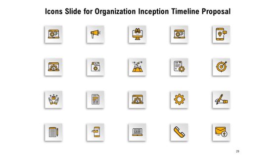 Organization Inception Timeline Proposal Ppt PowerPoint Presentation Complete Deck With Slides Slide29