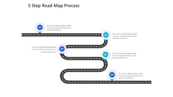 Organization Manpower Management Technology 5 Step Road Map Process Ppt Styles Graphic Tips PDF