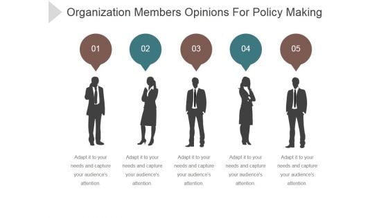 Organization Members Opinions For Policy Making Ppt PowerPoint Presentation Guidelines