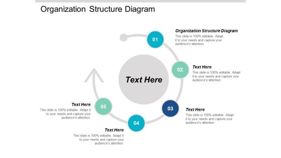 Organization Structure Diagram Ppt PowerPoint Presentation Summary Examples Cpb