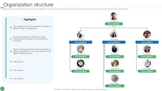 Organization Structure Guide To Enhance Organic Growth By Advancing Business Procedures Pictures PDF