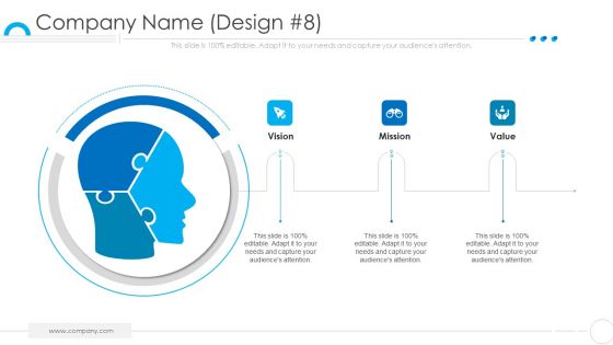 Organization Values Presentation Deck Template Company Name Design 8 Ideas PDF