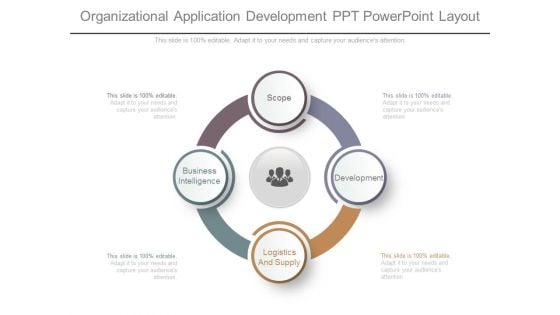 Organizational Application Development Ppt Powerpoint Layout