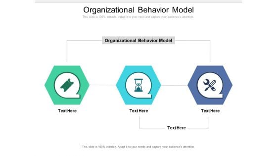 Organizational Behavior Model Ppt PowerPoint Presentation Model Show Cpb Pdf