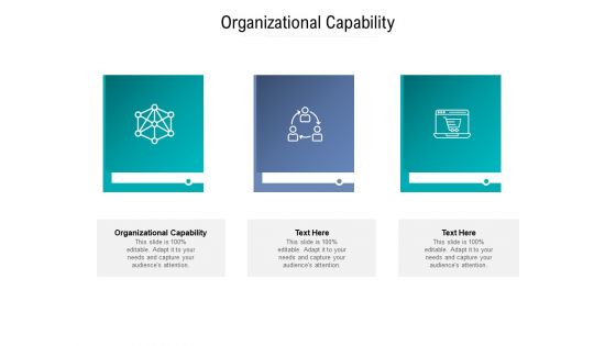 Organizational Capability Ppt PowerPoint Presentation Professional Ideas Cpb Pdf