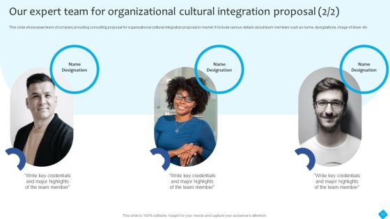 Organizational Cultural Integration Proposal Ppt PowerPoint Presentation Complete Deck With Slides Slide11
